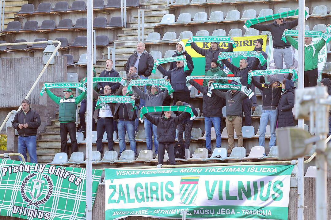 A lyga: „Kauno Žalgiris“ – Vilniaus „Žalgiris“ 0:2