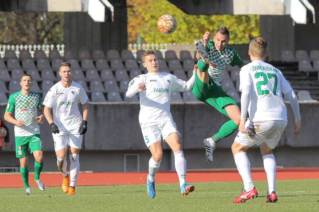 A lyga: „Kauno Žalgiris“ – Vilniaus „Žalgiris“ 0:2