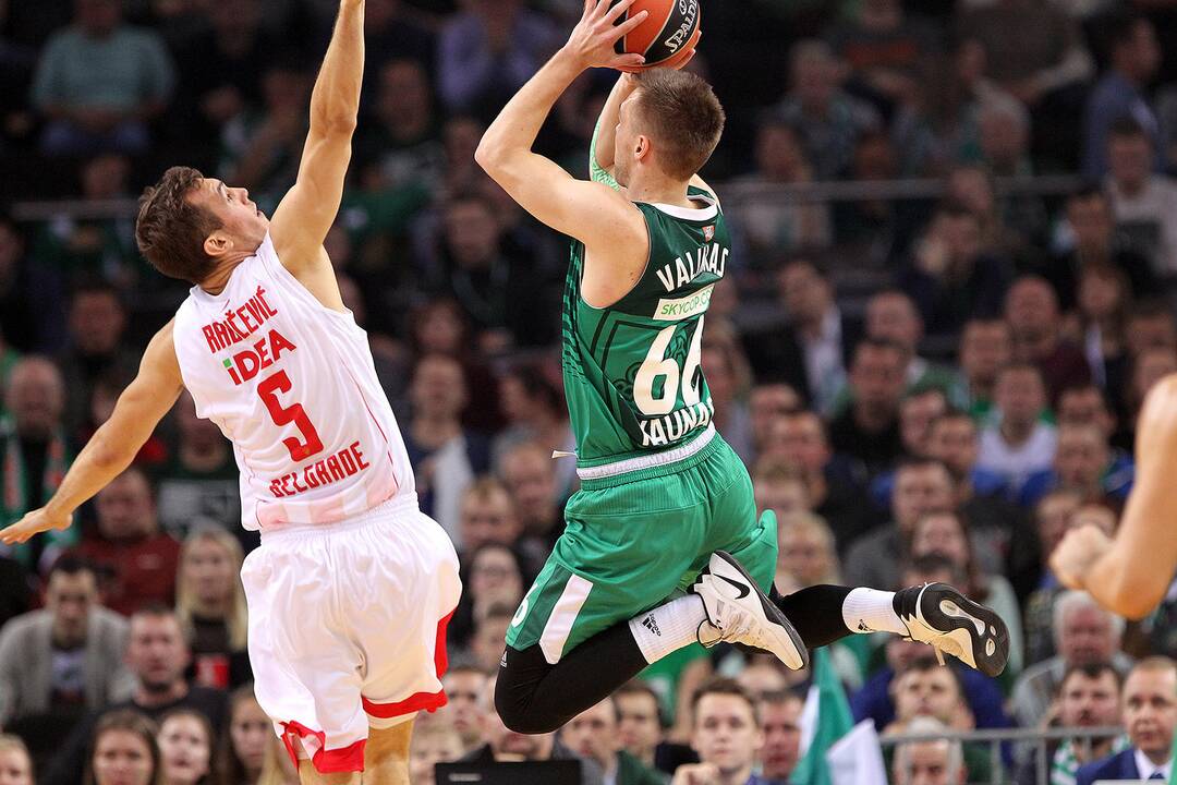 Eurolyga: „Žalgiris“ – „Crvena zvezda“ 78:76