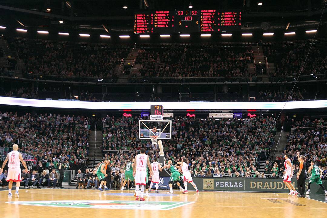 Eurolyga: „Žalgiris“ – „Crvena zvezda“ 78:76