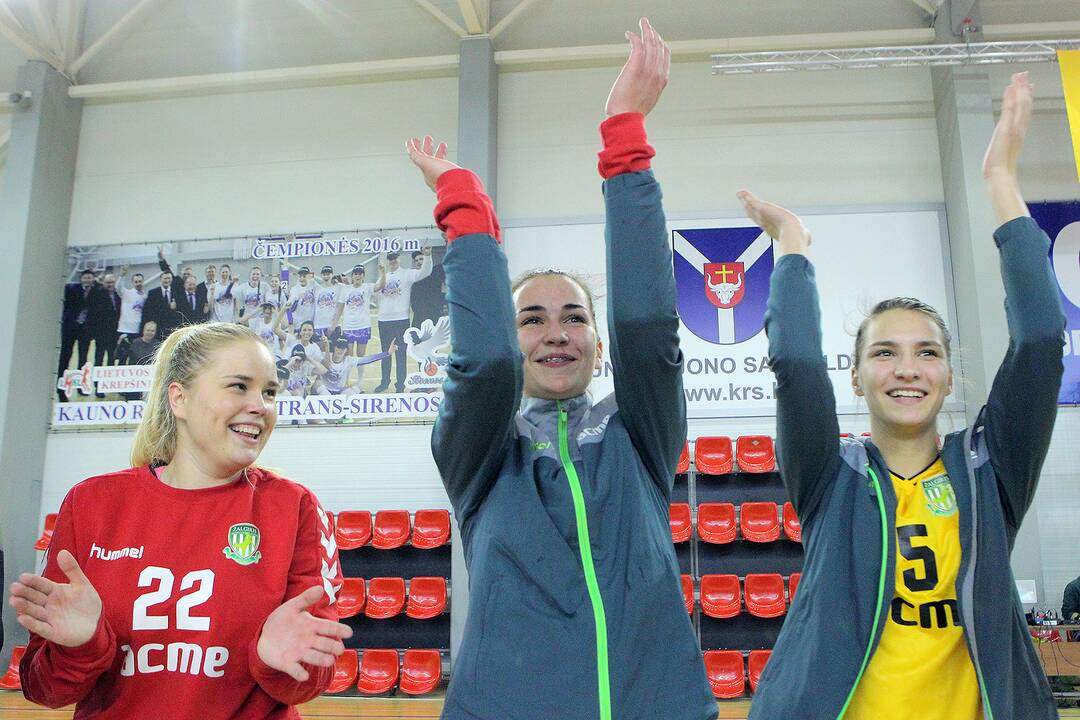 LRF taurės finalas: „Žalgiris“ – „Garliava“ 32:30