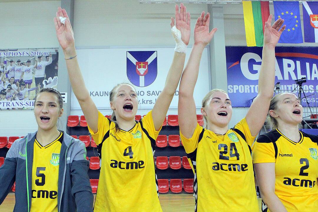 LRF taurės finalas: „Žalgiris“ – „Garliava“ 32:30