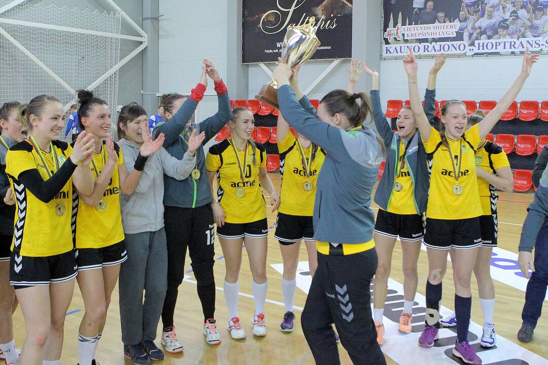 LRF taurės finalas: „Žalgiris“ – „Garliava“ 32:30