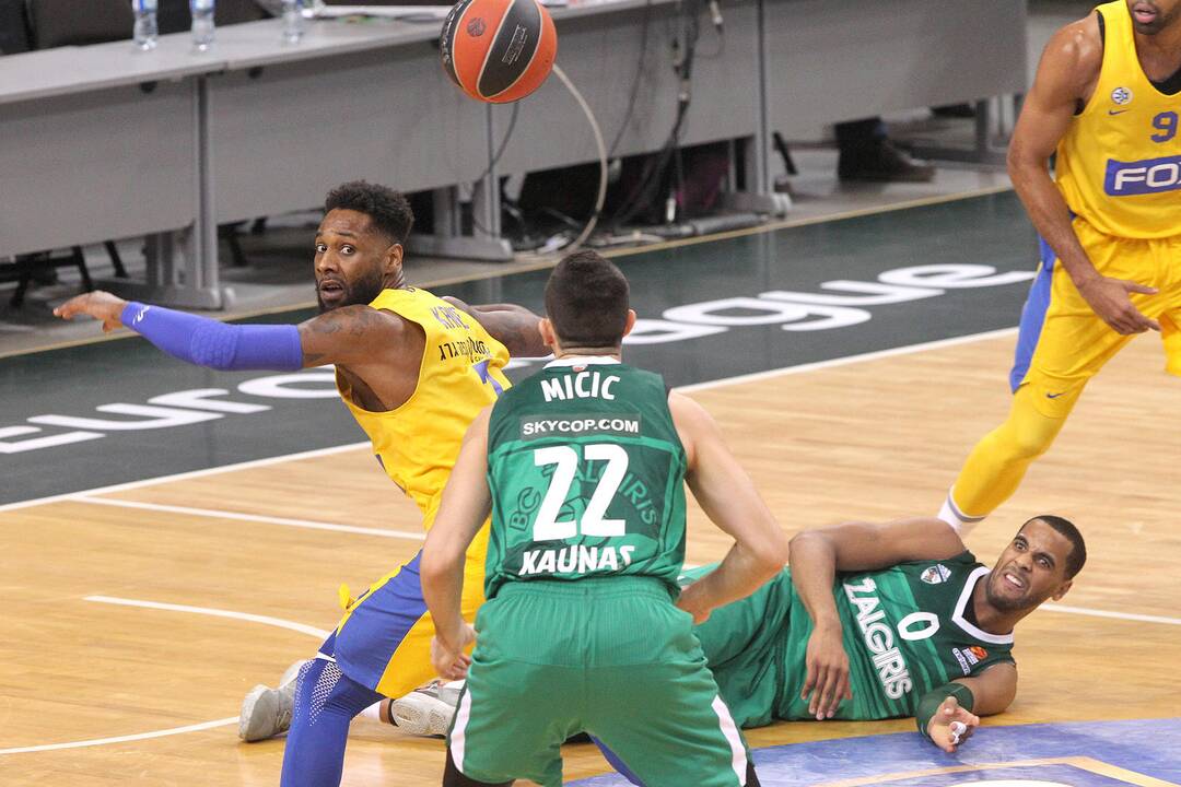 Eurolyga: „Žalgiris“ – „Maccabi“ 99:84