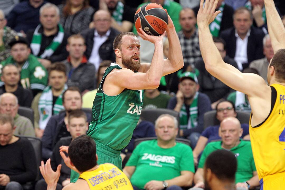 Eurolyga: „Žalgiris“ – „Maccabi“ 99:84