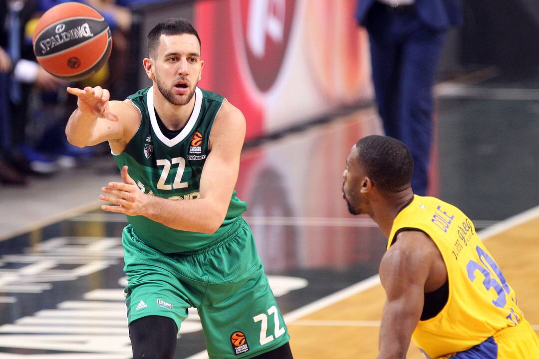 Eurolyga: „Žalgiris“ – „Maccabi“ 99:84