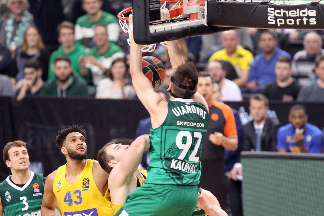 Eurolyga: „Žalgiris“ – „Maccabi“ 99:84