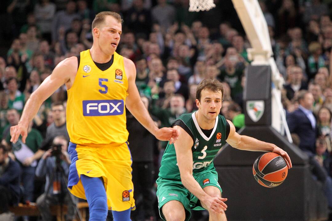 Eurolyga: „Žalgiris“ – „Maccabi“ 99:84