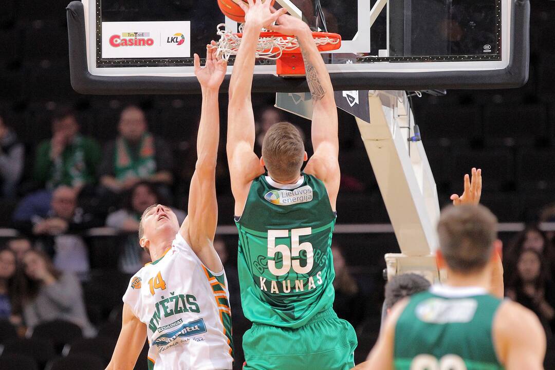LKL: „Žalgiris“ – „Nevėžis“ 80:59
