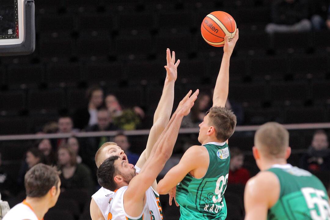 LKL: „Žalgiris“ – „Nevėžis“ 80:59