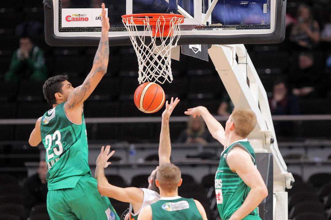 LKL: „Žalgiris“ – „Nevėžis“ 80:59