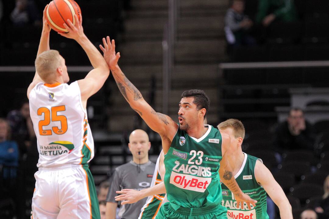 LKL: „Žalgiris“ – „Nevėžis“ 80:59