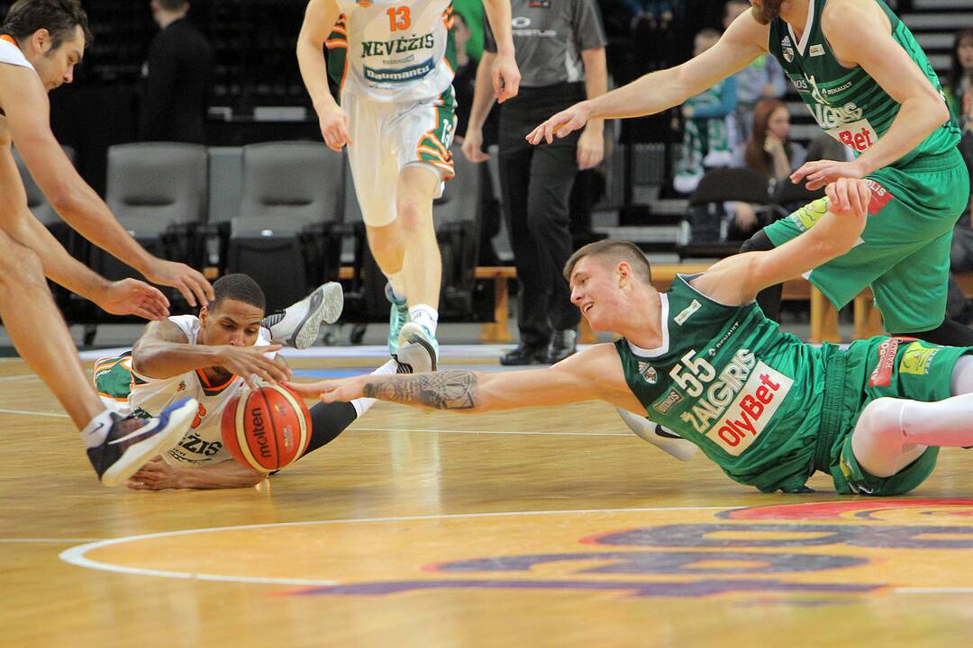 LKL: „Žalgiris“ – „Nevėžis“ 80:59
