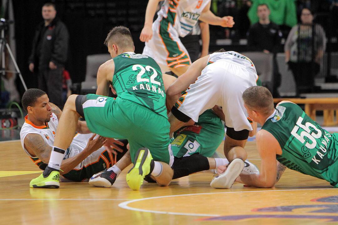 LKL: „Žalgiris“ – „Nevėžis“ 80:59