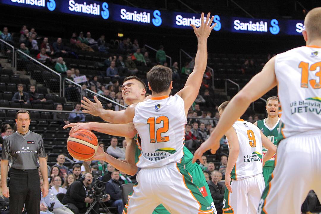 LKL: „Žalgiris“ – „Nevėžis“ 80:59