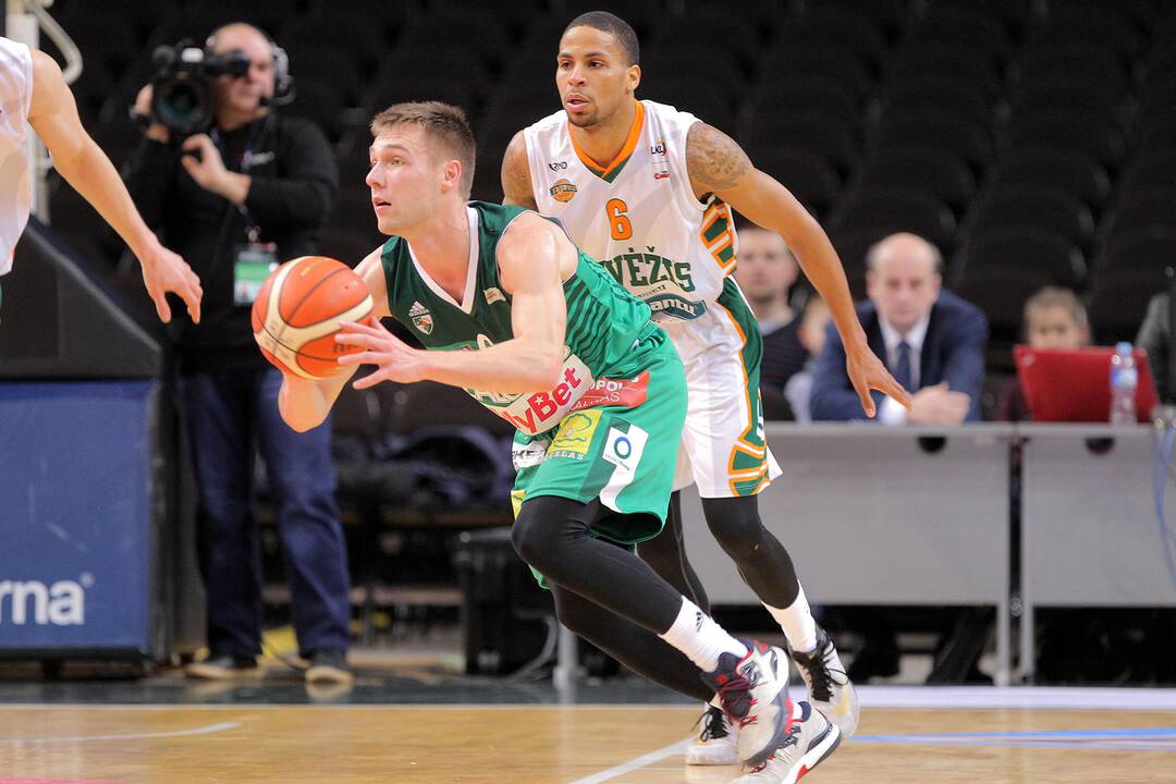 LKL: „Žalgiris“ – „Nevėžis“ 80:59
