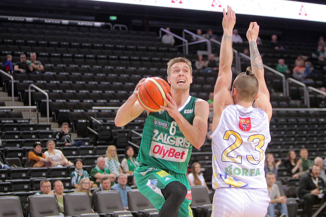 LKL: „Žalgiris“ – „Pieno žvaigždės“ 94:70