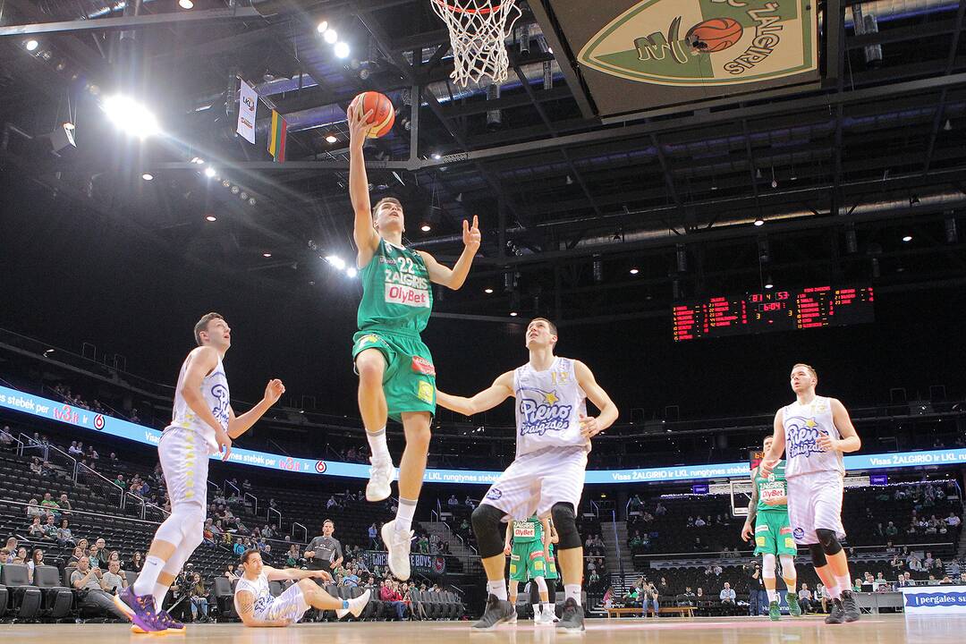 LKL: „Žalgiris“ – „Pieno žvaigždės“ 94:70