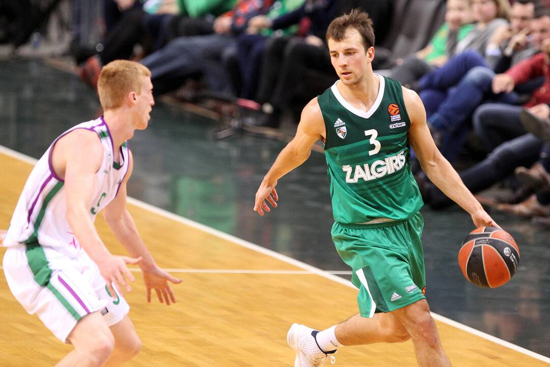 Eurolyga: „Žalgiris“ – „Unicaja“ 79:77