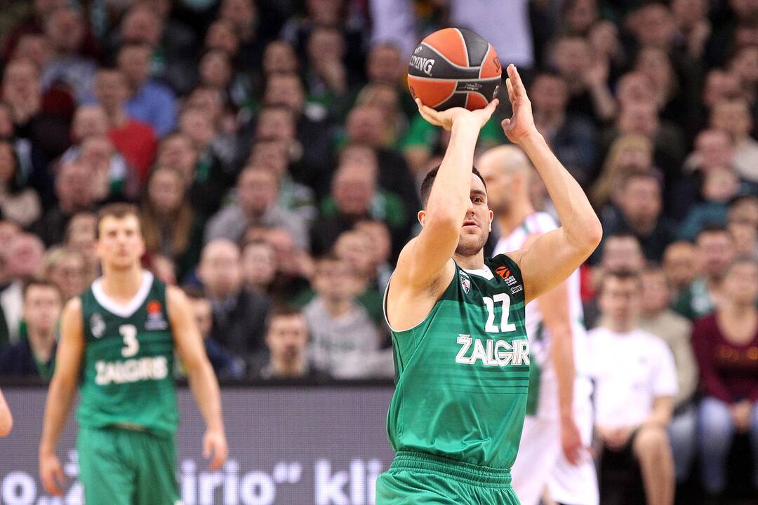 Eurolyga: „Žalgiris“ – „Unicaja“ 79:77