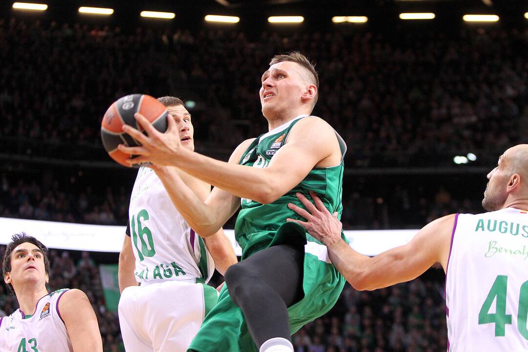 Eurolyga: „Žalgiris“ – „Unicaja“ 79:77