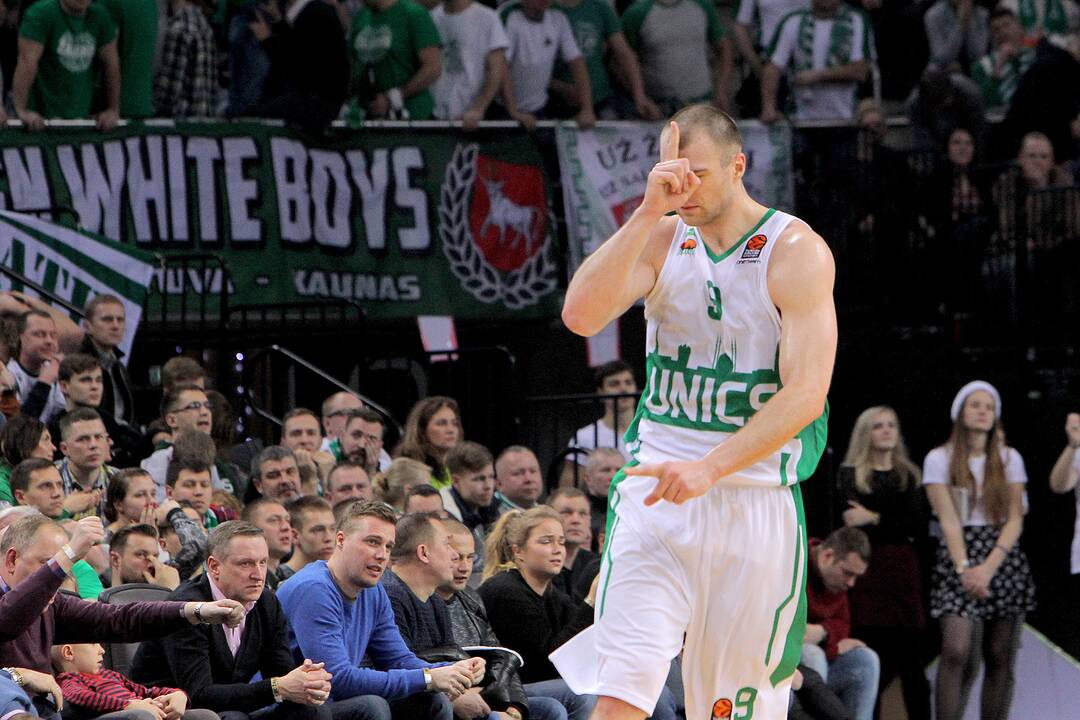 Eurolyga: „Žalgiris“ – „Uniks“ 80:88