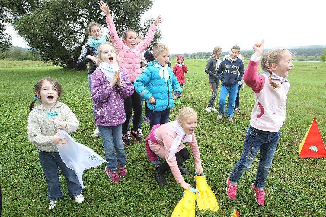 Kauno rajono šeimų išvyka į Zapyškį