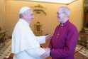 Popiežius Pranciškus ir Kenterberio arkivyskupas Justinas Welby