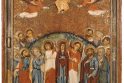 Stilius: XVII a. Voluinėje sukurta Kyjivo Pečorų lauroje saugoma ikona „Žengimas į dangų“.