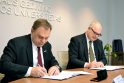 VGTU ir LVK pasirašė bendradarbiavimo sutartį