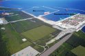 Planas: Svinouiscio išorinis uostas būtų statomas šalia jau veikiančio dujų terminalo už 3–5 km nuo sienos su Vokietija.