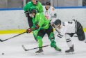 Varžovai: šį sezoną &quot;Kaunas Hockey&quot; (žalios spalvos apranga) ir &quot;Hockey Punks&quot; ledo ritulininkai jau pasidalijo po dvi pergales (10:0 ir 4:1 bei 2:4 ir 3:5).