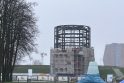 Pajudės: strigusias pilies bokšto statybas planuojama tęsti, kai tik bus pakoreguotas statinio projektas.