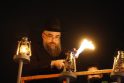 Tradicija: uostamiesčio žydams švenčiant Chanuką, Lietuvininkų aikštėje uždegta trečioji menoros žvakė.