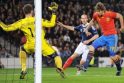 Europos futbolas: ispanai palaužė škotus