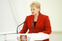 D.Grybauskaitė: Nacionalinės pastangos neįveiks globalių iššūkių internete
