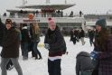 Už pasimėtymą sniegu - bauda ir savivaldybės įspėjimas