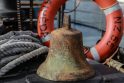 Artefaktas: Lietuvos jūrų muziejui ruošiamasi perduoti beveik 75 metus Baltijos jūros dugne išgulėjusį krovininio vokiečių laivo varpą, kurį prieš kelias savaites iškėlė nardytojai mėgėjai.
