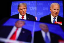 J. Bideno ir D. Trumpo pirmieji debatai: svarbiausios citatos