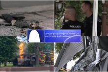 Paaiškėjo daugiau detalių apie per gaisrą kavinėje nukentėjusį žmogų: teko plėšti rūbus