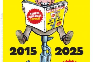 „Charlie Hebdo“ pristatė specialų leidinį, skirtą žudynių redakcijoje 10-osioms metinėms