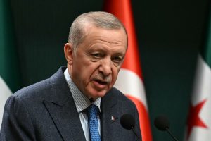 Erdoganas vėl atmetė JAV pasiūlymą perkelti palestiniečius iš Gazos