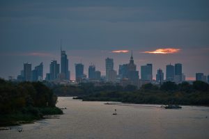 Lenkijos sostinėje liūtys sukėlė didžiulį potvynį