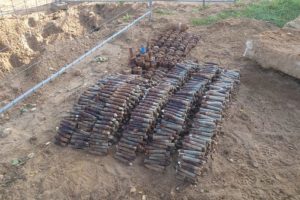 Radviliškyje rasta beveik šimtas granatų ir daugiau nei du tūkstančiai artilerijos sviedinių
