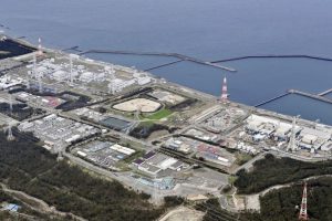 Fukušimos atominėje elektrinėje įvyko radioaktyvaus vandens nuotėkis