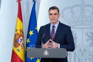 Ispanijos parlamentas šią savaitę turi balsuoti dėl P. Sanchezo koalicijos