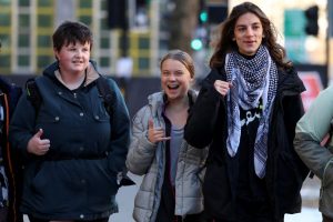 Klimato aktyvistė G. Thunberg stos prieš Londono teismą