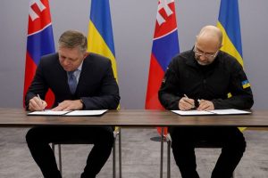 D. Šmyhalis: Slovakija pritars ES siūlymui skirti Ukrainai 50 mlrd. eurų