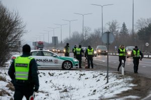 Lietuvos policija paskelbė, kokius reidus šalies keliuose vykdys sausio mėnesį