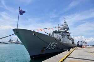 Taipėjus: Taivano sąsiauriu praplaukė Australijos karo laivas